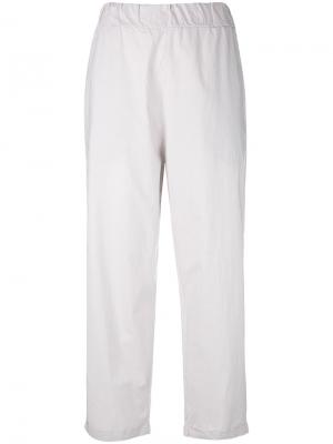 Укороченные брюки Labo Art. Цвет: серый