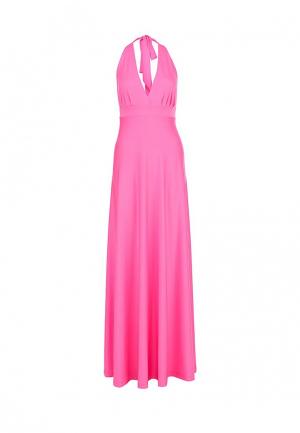 Платье - эксклюзивно для Lamoda Анна Чапман. Цвет: розовый