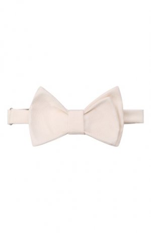 Шелковый галстук-бабочка Giorgio Armani. Цвет: кремовый
