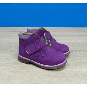 Ботинки , размер 26, фиолетовый Лель. Цвет: фиолетовый