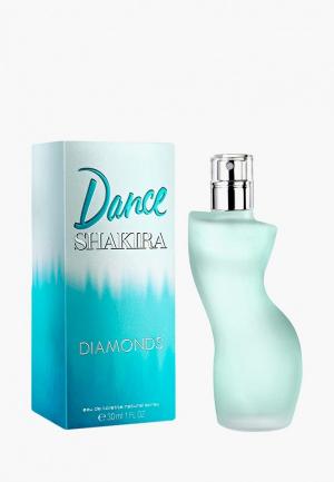 Туалетная вода Shakira Dance Diamonds, 30 мл. Цвет: прозрачный