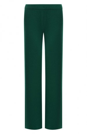 Кашемировые брюки Loro Piana. Цвет: зелёный