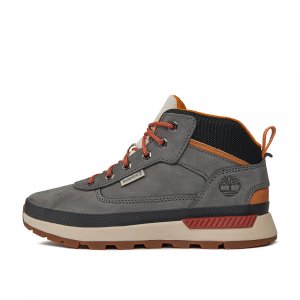 Подростковые ботинки Field Trekker Mid Timberland. Цвет: серый