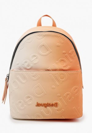 Рюкзак Desigual. Цвет: оранжевый