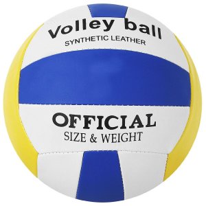 Мяч волейбольный, размер 5, pvc, 2 подслоя, машинная сшивка No brand