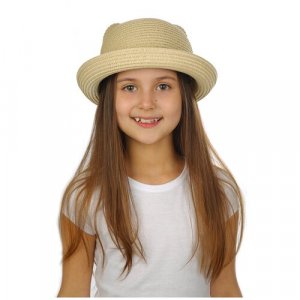 Шляпа , размер L(52-54), бежевый Solorana. Цвет: бежевый