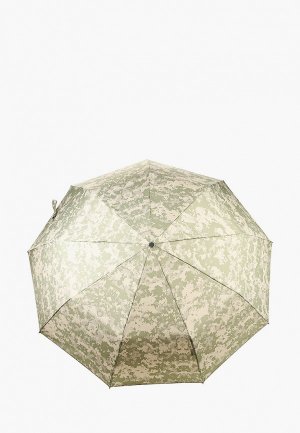 Зонт складной Eleganzza. Цвет: хаки