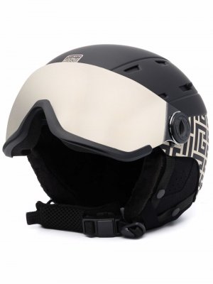 Лыжный шлем из коллаборации с Rossignol Balmain. Цвет: черный