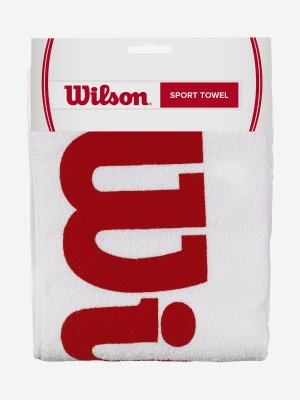 Полотенце Sport Towel, 120 х 60 см, Белый Wilson. Цвет: белый
