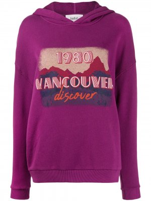 Худи Vancouver с графичным принтом Ba&Sh. Цвет: фиолетовый