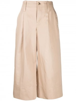 Укороченные брюки с завышенной талией JW Anderson. Цвет: нейтральные цвета