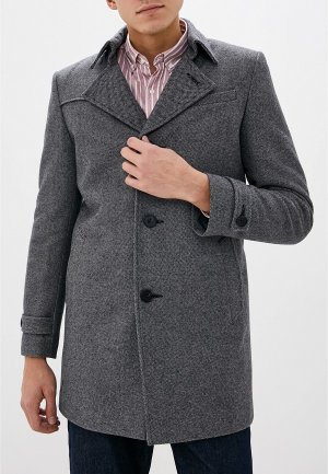 Пальто Sainy. Цвет: серый