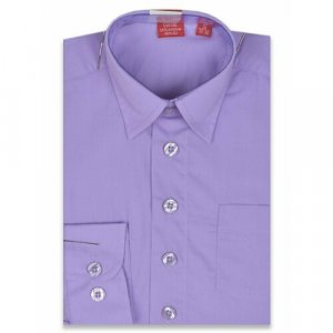 Школьная рубашка , размер 98-104, фиолетовый Imperator. Цвет: фиолетовый