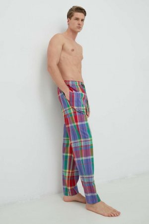 Хлопковые пижамные брюки , красный Polo Ralph Lauren