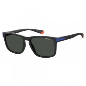 Солнцезащитные очки  PLD 2088/S 0VK M9 M9, серый, черный Polaroid. Цвет: черный