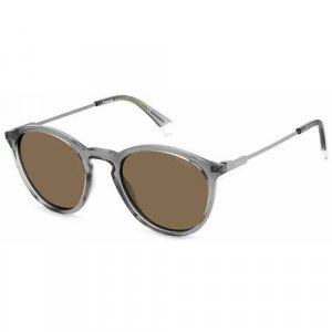 Солнцезащитные очки 205331KB751SP, серый Polaroid. Цвет: серый