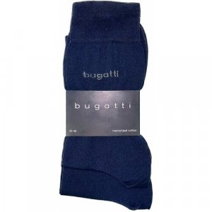 Носки , размер 43-46, синий Bugatti. Цвет: синий