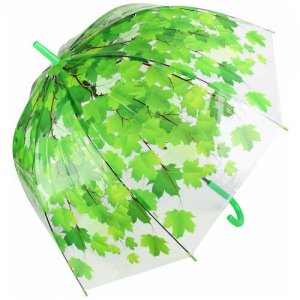 Детский зонтик Ami&Co (AmiCo) Листья Зеленый Amico. Цвет: зеленый