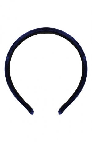 Ободок для волос Alexandre De Paris. Цвет: синий