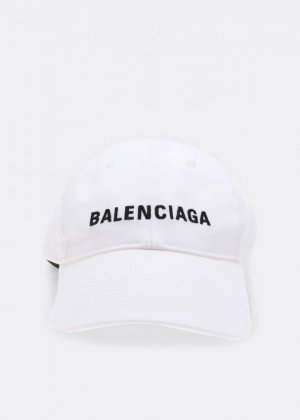 Кепка BALENCIAGA Classic baseball cap, белый