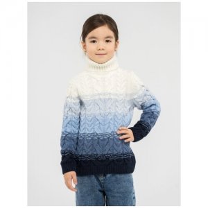 Детский свитер меланж для девочек 5-6 лет Pulltonic
