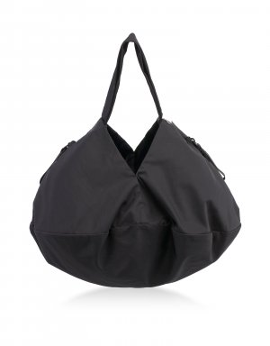 Черный - Гладкая круглая сумка-тоут Kyll , Côte&Ciel