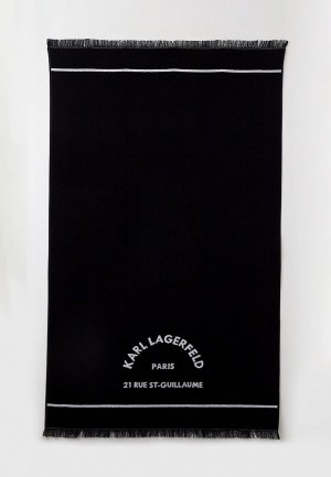 Полотенце Karl Lagerfeld. Цвет: черный