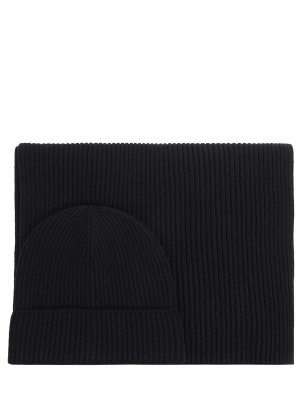 Комплект шапка и шарф шерстяной GRAN SASSO