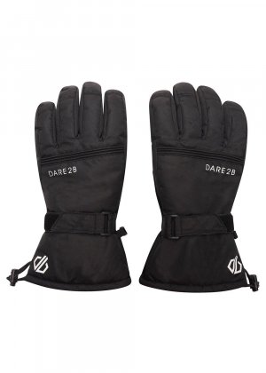 «Достойные» водонепроницаемые лыжные перчатки ARED Dare 2b, черный 2B