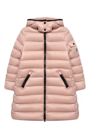 Пуховое пальто Moka Enfant Moncler. Цвет: розовый