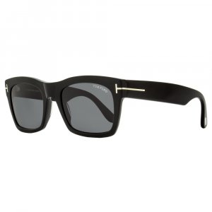 Мужские квадратные солнцезащитные очки Nico 02 TF1062 01A Черные 56 мм Tom Ford