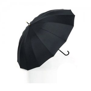 Зонт трость черный | ZC Faber zontcenter. Цвет: черный