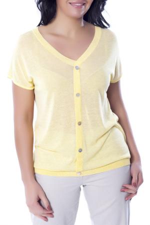 Блуза ALPECORA. Цвет: желтый