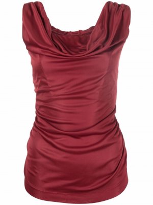 Блузка Ginnie со сборками Vivienne Westwood. Цвет: красный