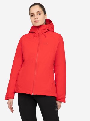 Куртка утепленная женская Argon, Красный, размер 44 Jack Wolfskin. Цвет: красный