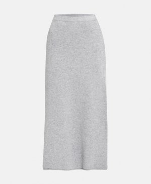 Кашемировая юбка , цвет Medium Grey Max & Moi
