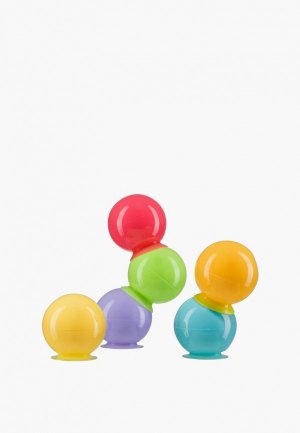 Набор игрушек для купания Happy Baby IQ-Bubbles. Цвет: разноцветный