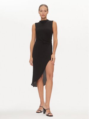 Летнее платье стандартного кроя Dkny, черный DKNY