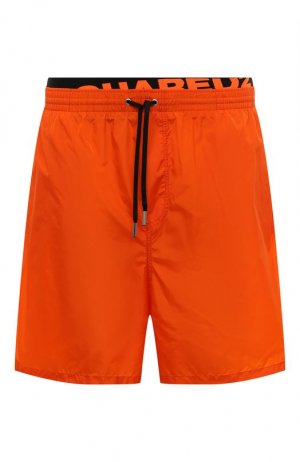 Плавки-шорты Dsquared2. Цвет: оранжевый