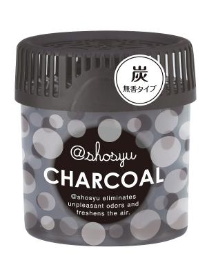 Поглотитель запаха в гелевых шариках Shosyu с углем 150г Kokubo. Цвет: черный