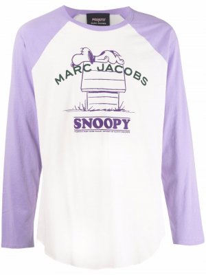 Футболка с принтом Snoopy Marc Jacobs. Цвет: фиолетовый