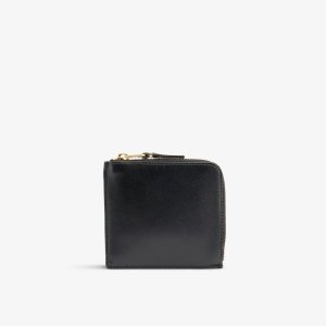 Классический кожаный кошелек на полумолнии , цвет polka dot print Comme des Garçons
