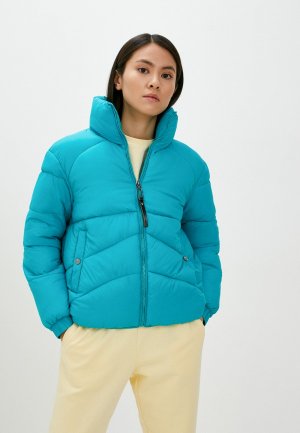 Куртка утепленная Silvian Heach. Цвет: голубой