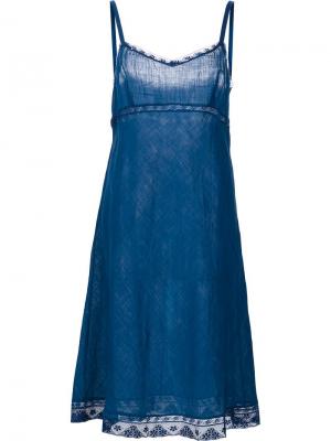 Платье Kymber Dosa. Цвет: синий