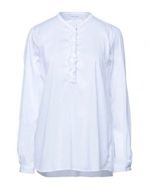 Блузка AGLINI. Цвет: белый