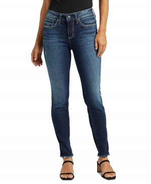 Женские джинсы скинни Suki с рваными краями Silver Jeans Co.
