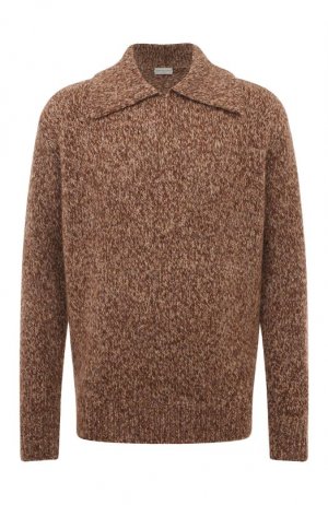 Шерстяной свитер Dries Van Noten. Цвет: коричневый