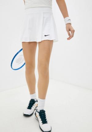 Юбка-шорты Nike W NKCT DF VCTRY FLOUNCY SKIRT. Цвет: белый