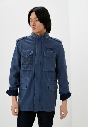 Куртка Desigual. Цвет: синий