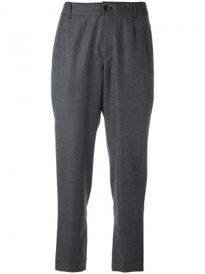 Укороченные костюмные брюки A.P.C.. Цвет: серый